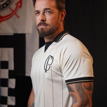 Imagem de Camisa Corinthians Off-white Dry Retrô 1910 Masculina-Masculino