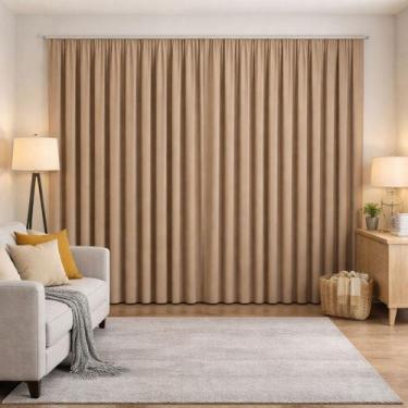 Imagem de cortina para trilho suiço corta luz blecaute brecaute corta luz - Amar