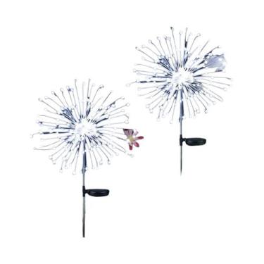 Imagem de Luz De Fogos De Artifício LED Alimentada Por Energia Solar, Lâmpada De