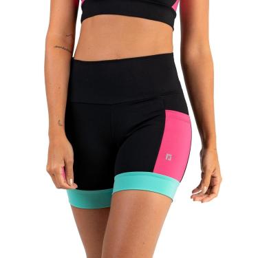 Imagem de Shorts Para Corrida de Compressão Feminino com Bolsos Ciclico Esportes-Feminino