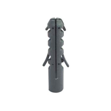 Imagem de Bucha 10mm Polietileno Alta Densidade 500 Unidades Fixação Em Paredes 