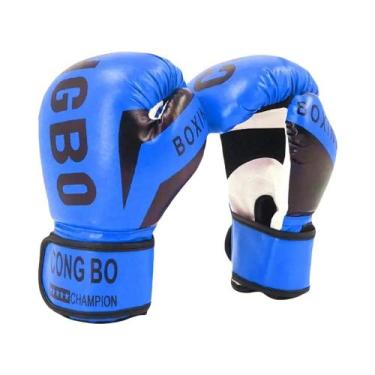 Imagem de Luvas De Boxe De Couro Para Crianças, 1 Par, Luvas De Treinamento E Ex