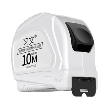 Imagem de Fita Métrica De Aço Com Trava Automática E Luz Azul 5m 7.5m 10m Para C