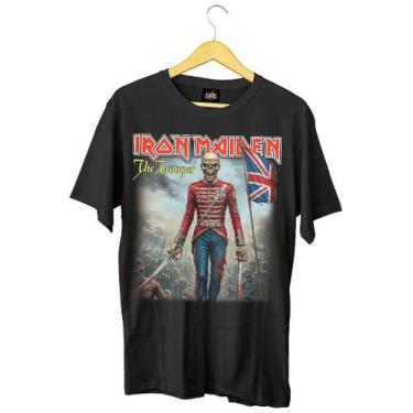 Imagem de Camiseta Iron Maiden - The Trooper - Estilo Rock Unissex, G2