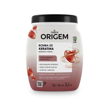Imagem de Nazca creme tratamento origem 1kg bomba keratina + vitamina