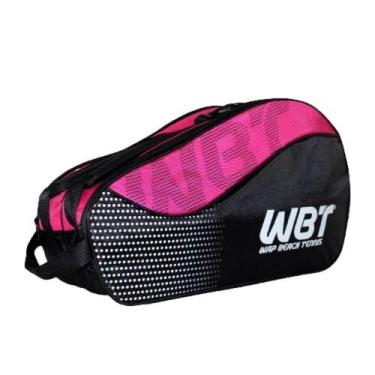 Imagem de Raqueteira Beach Wbt Mochila Tennis Raquetes Dupla Bolsa Ajustavel