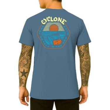 Imagem de Camisa Cyclone Light Paradise, Azul indigo, G