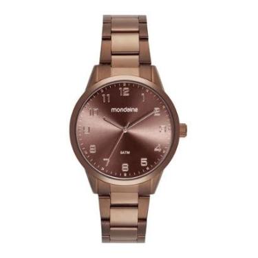 Imagem de Relógio Mondaine Feminino Marrom Clássico 32942LPMVME1-Feminino