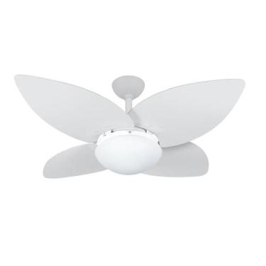 Imagem de Ventilador de Teto Infinity Lótus Branco 4 Pás Brancas 110 V 1025, 110