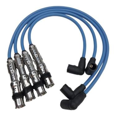 Imagem de Cabo de Velas de Ignição Supressivo IGT 100% silicone 8mm VW25 GNV