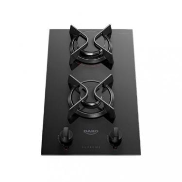 Imagem de Cooktop 2 Bocas Dako Supreme, Preto, Bivolt