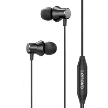 Imagem de Fone de ouvido HF130 Lenovo 3.5mm in ear estereo com microfone P2