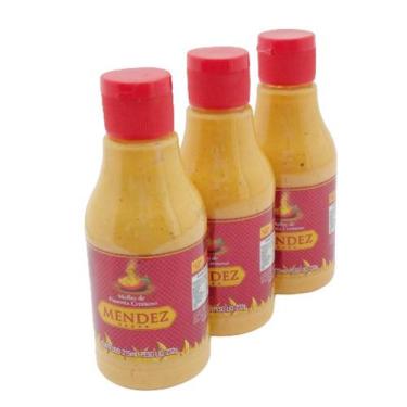 Imagem de Kit Molho de Pimenta Mendez 215ml 03 Cremosa Tradicional