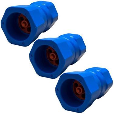 Imagem de 3 Bloqueador De Ar Para Hidrômetro 25mm Redutor Conta D água - VALEPLA