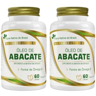 Imagem de KIT 2X Óleo de Abacate 1000mg 60 cápsulas - Flora Nativa