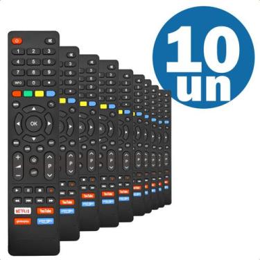 Imagem de Controle Remoto para TV Philco Smart LCD LED com Netflix Prime YouTube