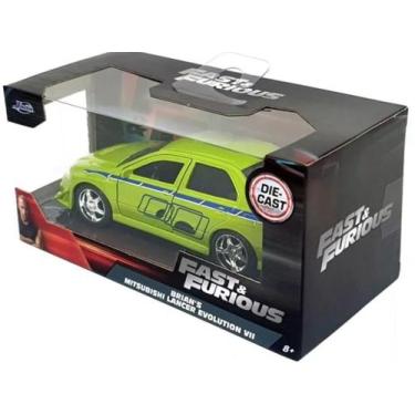 Imagem de Miniatura Carro Mitsubishi Lancer Evolution VII - Brian's - Velozes e 