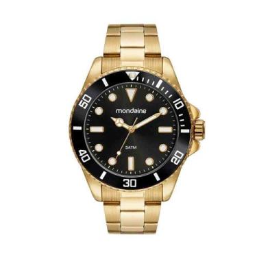 Imagem de Relógio Mondaine Dourado Masculino 32549GPMVDE2