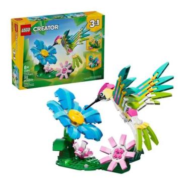 Imagem de Animais Selvagens: Beija-flor Colorido Lego Creator 3 em 1