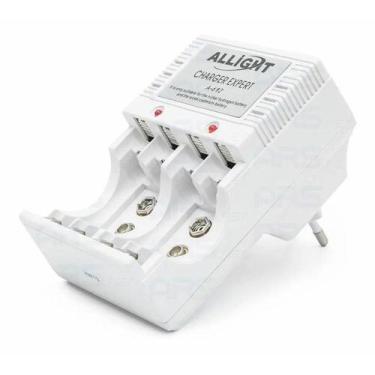 Imagem de Carregador De Pilhas Aa Aaa 9v A-612 - Allight