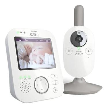 Imagem de Babá Eletrônica 2.7 Polegada 10hrs Philips Avent Scd831/78 110v Branca
