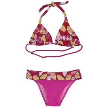 Imagem de Biquini meninas nº 4 AO 10 Tchum Marilan, Pink, 10