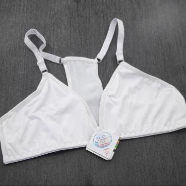 Imagem de Sutiã Folha Dupla Camiseta Cor:BrancoTamanho:M - Saulo Lingerie, Branc