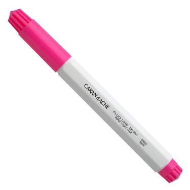 Imagem de Marca Texto Fluo Rosa Caran D'ache a Base de Água - CARANDACHE OFFICE