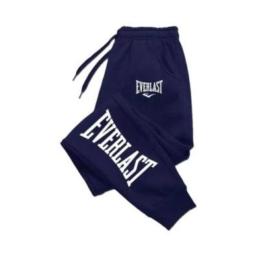 Imagem de Calças De Moletom Oversized Unissex EVERLAST, Calças De Corrida Street