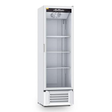 Imagem de Visa Cooler Refrigerador Multiuso Expositor Vertical Refrimate VCM400 400L 1 Porta Branco 110V