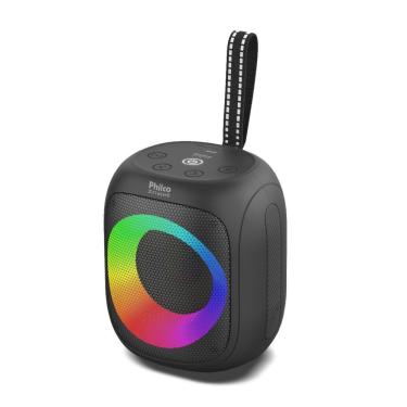 Imagem de Speaker Philco PBS30 Flash Lights 30W Bivolt Bluetooth 5.1 Resistente à Água com Rádio FM RGB