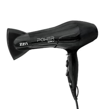 Imagem de Secador de Cabelo Power Dry 2000W Tecnologia Íon Ceramic 6 Temperaturas Preto Lizz Professional Bivolt