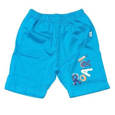 Imagem de Shorts Bebê Azul Roar - Bebê Brasileiro, M