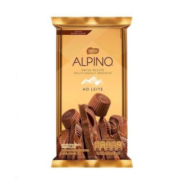 Imagem de Chocolate Nestlé Alpino 85g - Embalagem com 14 Unidades