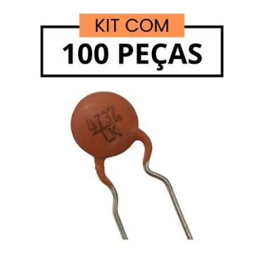 Imagem de Cap Eletr 47uf/50v 6,3x11mm 85g - Granel - Kit 100 Peças - SDS