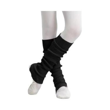 Imagem de Meias De Ballet Longas Extra Macias Para Meninas, Aquecedores De Perna