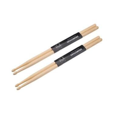 Imagem de Baquetas Clássicas De Maple 5A/7A, Resistentes Para Prática E Performa