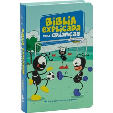 Imagem de Livro - Bíblia Explicada para Crianças Smilinguido NTLH | SBB | Bíblia