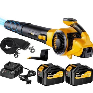 Imagem de Soprador de Folhas MOK Bateria 6,0 Ah 670 CFM 180 MPH Sem Fio