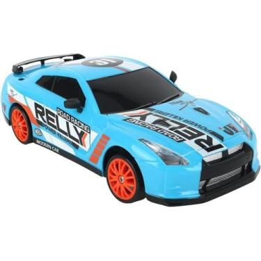 Imagem de Carrinho Controle Remoto Drift X Racing Azul Multikids 2416