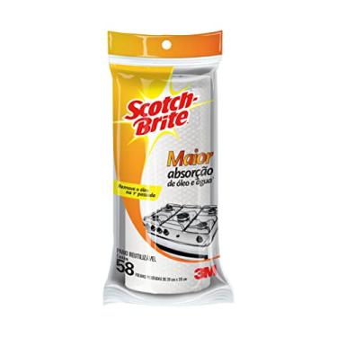 Imagem de Scotch-Brite, 3M, Pano Reutilizável, 58 Folhas - 20Cm X 20Cm