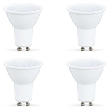 Imagem de Kit 4 Lâmpada Led Dicróica Gu10 4.8w 350lm Bivolt Luz Branca