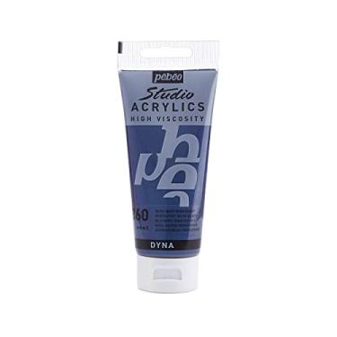 Imagem de TINTA ACRILICA PEBEO 100ML 360 PRETO AZULADO IRIDESCENTE 832360