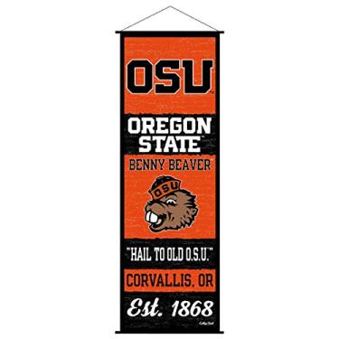 Imagem de Placa de rolagem e banner Oregon State Beavers