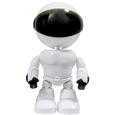 Imagem de Câmera WiFi 1080P para segurança doméstica, câmera de animal de estimação WiFi, câmera IP à prova d'água IP65 com áudio bidirecional, visão noturna, detecção de movimento, para cachorro gato