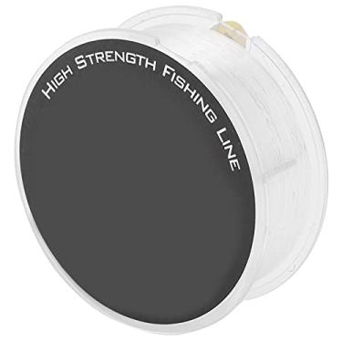 Imagem de Bnineteenteam Linha de pesca de nylon, linha de pesca portátil resistente à abrasão de 50 m, linha de pesca portátil 0,175 mm/0,254 mm (nº 1 0,175 mm)