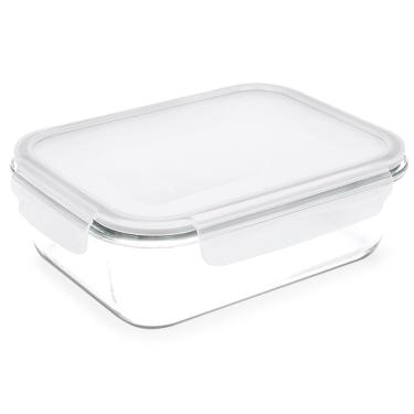 Imagem de Pote Retangular Brinox Hermético Lock&Stock em Vidro - 370ml