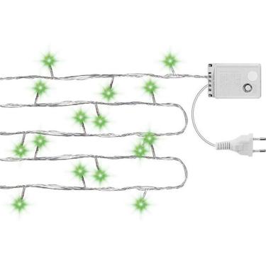 Imagem de Pisca Pisca Led Arroz Natalino Natal 100 Leds 110v Verde