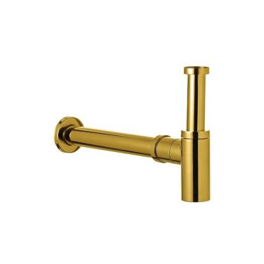 Imagem de Sifão Para Cuba E Pia De Banheiro Purus Pingoo.casa - Dourado