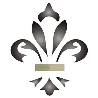 Imagem de Stencil de Acetato para Pintura OPA Simples 10 x 10 cm - 134 Ponta Lança II